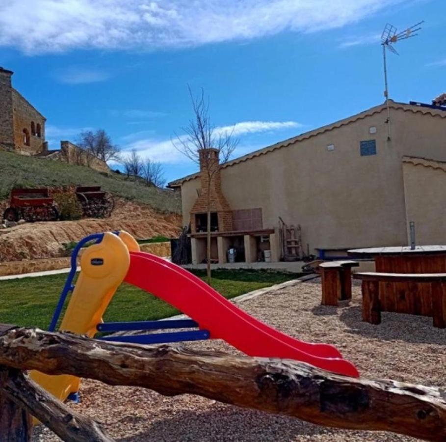 Casa Rural La Charolesa Aguilera Exteriör bild